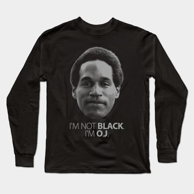 OJ Simpson Long Sleeve T-Shirt by Amadeus Co